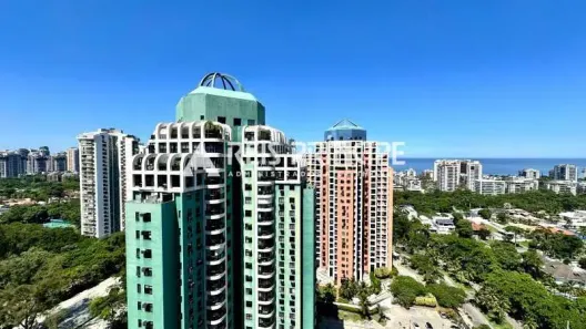 Apartamento com 3 Quartos para alugar, 198m² no Barra da Tijuca, Rio de Janeiro