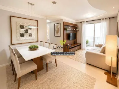 Apartamento com 3 Quartos à venda, 90m² no Itoupava Seca, Blumenau