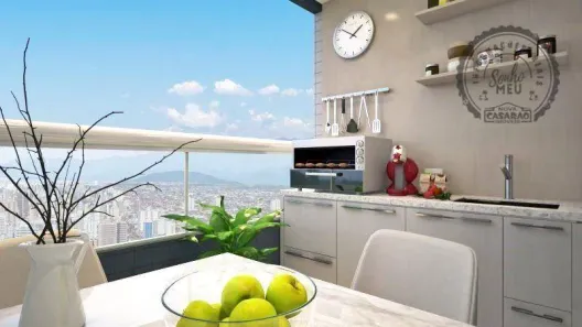 Apartamento com 2 Quartos à venda, 58m² no Aviação, Praia Grande
