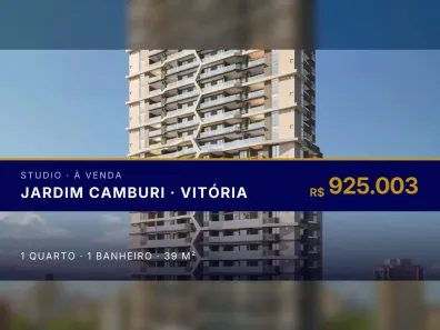 Apartamento com 1 Quarto à venda, 39m² no Jardim Camburi, Vitória