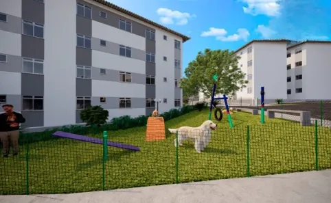 Apartamento com 2 Quartos à venda, 46m² no Papine (Justinópolis), Ribeirão das Neves