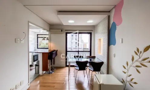 Apartamento com 1 Quarto para alugar, 49m² no Pinheiros, São Paulo