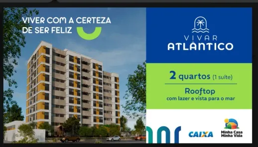 Apartamento com 2 Quartos à venda, 48m² no Jardim Atlântico, Olinda