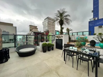 Cobertura com 4 Quartos à venda, 250m² no Boqueirão, Santos