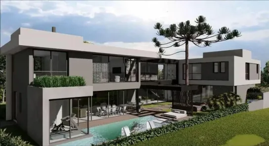 Casa de Condomínio com 4 Quartos à venda, 531m² no São Braz, Curitiba