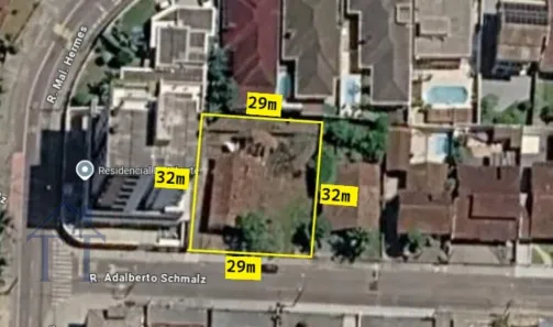 Lote/Terreno à venda, 928m² no Glória, Joinville