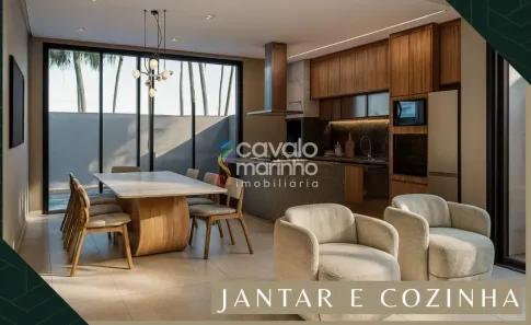 Casa de Condomínio com 3 Quartos à venda, 160m² no Real Sul, Ribeirão Preto