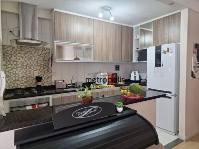 Apartamento com 2 Quartos à venda, 54m² no Jardim Santo André CDHU, Santo André