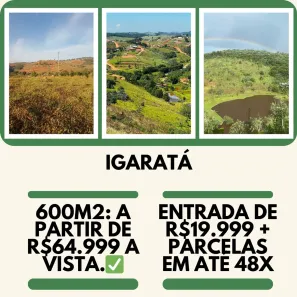Lote/Terreno à venda, 600m² no Centro, Igaratá