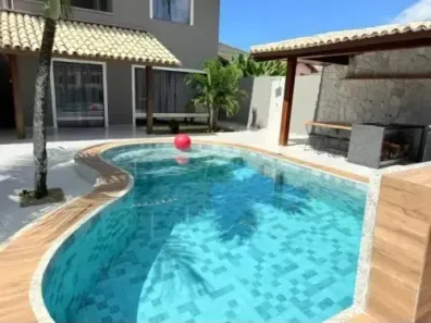 Casa de Condomínio com 4 Quartos para alugar, 300m² no Busca Vida (Abrantes), Camaçari