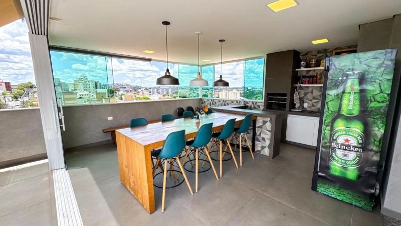 Cobertura com 3 quartos — Santa Branca, Belo Horizonte