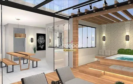 Cobertura com 2 Quartos à venda, 104m² no Vila Linda, Santo André