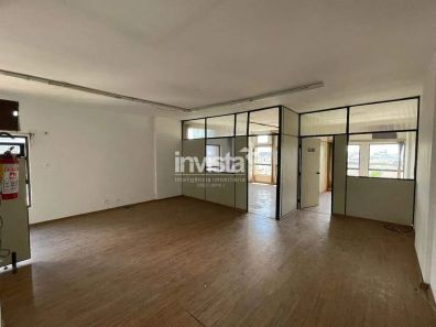 Sala Comercial à venda, 87m² no Vila Mathias, Santos