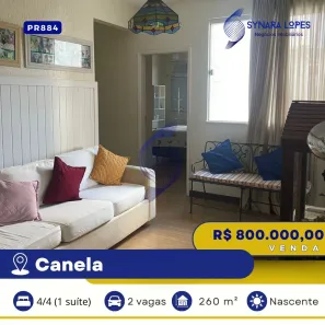 Apartamento com 4 Quartos à venda, 260m² no Canela, Salvador
