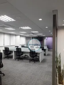 Sala Comercial para alugar, 254m² no Cidade Monções, São Paulo