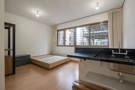 Kitnet com 1 Quarto à venda, 25m² no Pinheiros, São Paulo
