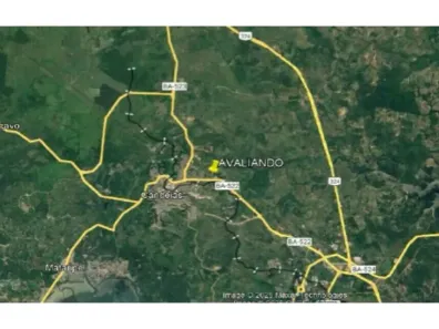 Lote/Terreno à venda, 2465m² no Distrito Industrial, Candeias