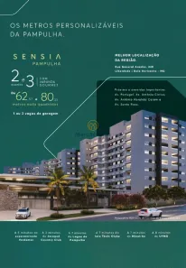 Apartamento com 2 Quartos à venda, 63m² no Pampulha, Belo Horizonte