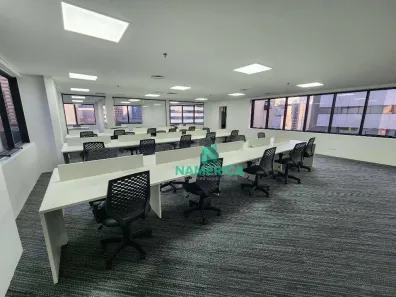 Sala Comercial para alugar, 446m² no Cidade Monções, São Paulo