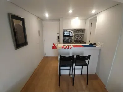 Flat com 1 Quarto para alugar, 26m² no Moema, São Paulo