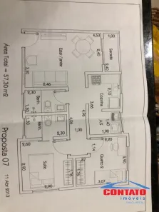Apartamento com 2 Quartos à venda, 56m² no Cidade Jardim, São Carlos