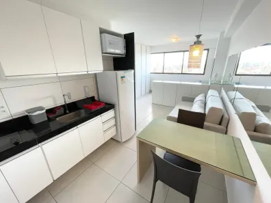 Flat com 1 Quarto para alugar, 25m² no Ilha do Leite, Recife