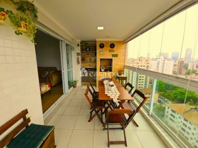 Apartamento com 3 Quartos à venda, 125m² no Ponta da Praia, Santos