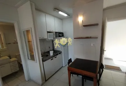 Flat com 1 Quarto para alugar, 35m² no Moema, São Paulo