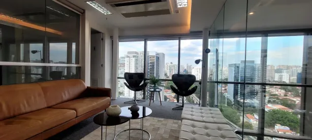 Sala Comercial para alugar, 160m² no Cidade Monções, São Paulo