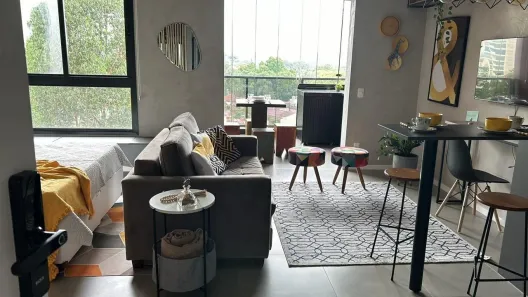 Apartamento com 1 Quarto para alugar, 47m² no Cerqueira César, São Paulo