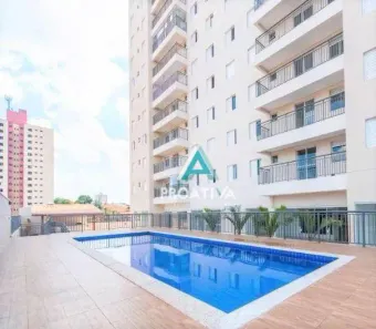 Apartamento com 2 Quartos à venda, 54m² no Vila Alzira, Santo André
