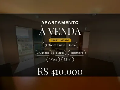 Apartamento com 2 Quartos à venda, 52m² no Santa Luzia, Serra