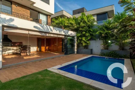 Casa de Condomínio com 4 Quartos para alugar, 383m² no Alphaville Dom Pedro 3, Campinas
