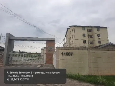 Apartamento com 2 Quartos à venda, 46m² no Marapicu, Nova Iguaçu