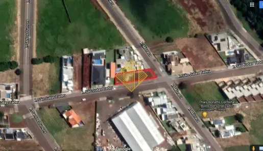 Lote/Terreno à venda, 488m² no Vila Industrial, Toledo