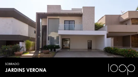 Casa de Condomínio com 4 Quartos para alugar, 395m² no Jardins Verona, Goiânia