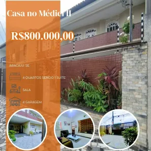 Casa com 4 Quartos à venda, 180m² no Luzia, Aracaju