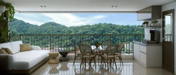 Apartamento com 2 Quartos à venda, 72m² no Canto do Forte, Praia Grande