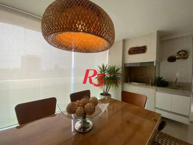 Apartamento com 2 Quartos para alugar, 129m² no Aparecida, Santos