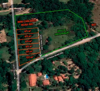 Lote/Terreno à venda, 975m² no Olhos d'Água, Alexânia