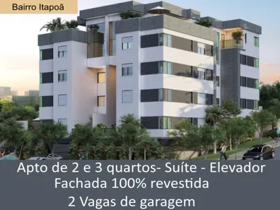 Apartamento com 3 Quartos à venda, 75m² no Itapoã, Belo Horizonte