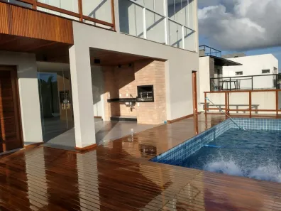Casa de Condomínio com 4 Quartos à venda, 250m² no Alphaville (Abrantes), Camaçari