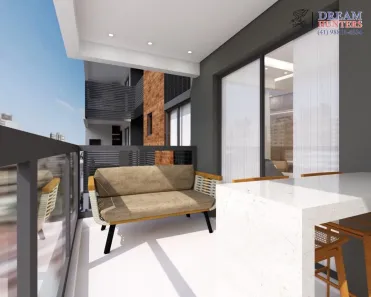 Apartamento com 3 Quartos à venda, 95m² no Bacacheri, Curitiba