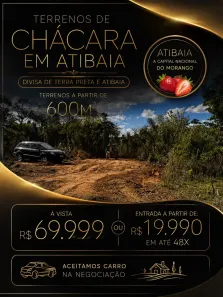 Lote/Terreno à venda, 600m² no Atibaia Jardim, Atibaia