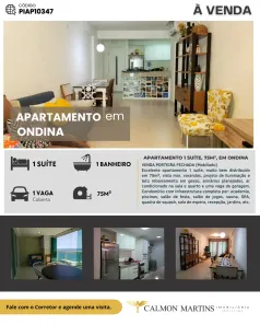 Apartamento com 1 Quarto à venda, 75m² no Ondina, Salvador