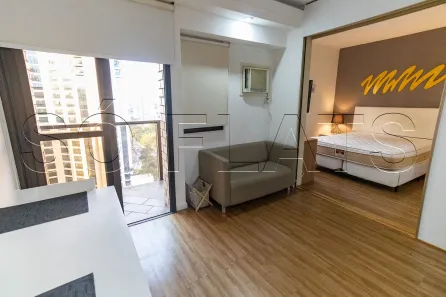 Flat com 1 Quarto à venda, 37m² no Moema, São Paulo