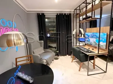 Apartamento com 1 Quarto para alugar, 26m² no Jardim Anália Franco, São Paulo