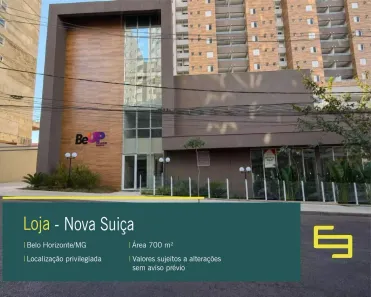 Ponto Comercial à venda, 701m² no Nova Suíssa, Belo Horizonte