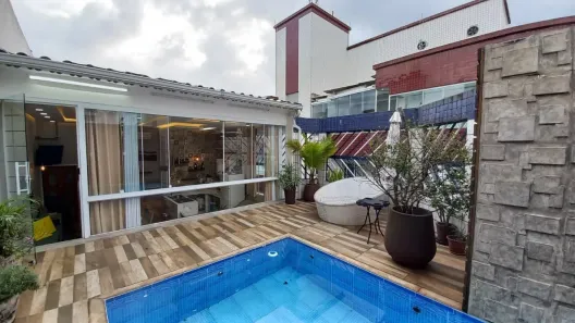 Cobertura com 5 Quartos para alugar, 240m² no Ocian, Praia Grande