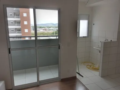 Apartamento com 2 Quartos para alugar, 52m² no Condomínio Residencial Colinas do Paratehy, São José dos Campos